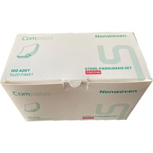 Compaqq Gazlı Bez 7,5*7,5 cm 4 Katlı 100 Adet