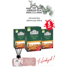 Ahmad Tea Ceylon Tea 3 Paket Dökme Çay 400 G ve Oda Kokusu