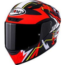 Suomy Track-1 Kask Sam Lowes Edıtıon 2025 Mat Kırmızı