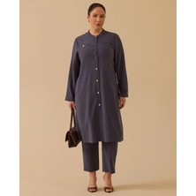 Seçil 4004 Büyük Beden Düz Paça Bilek Boy Pantalon #26#