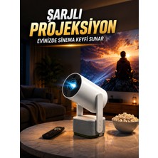Belle Fusion Mey Ithalat® Şarjlı Projeksiyon Evinizde Sinema Keyfi Sunar