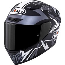 Suomy Track-1 Kask Sam Lowes Edıtıon 2025 Mat Siyah