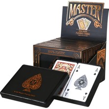 Belle Fusion Mey Ithalat® Master Plastik 2'li Oyun Kağıdı (Mika Kutu)