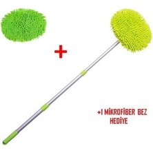 Belle Fusion Mey Ithalat® Yedek Bezli Mikrofiber Araba Yıkama Fırçası