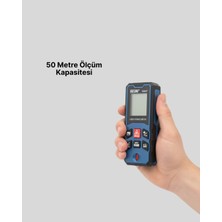 Belle Fusion Mey Ithalat® Lazer Metre 50 mt Hassas ve Hızlı Ölçüm Özellikli Yeni Nesil