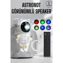 Belle Fusion Mey Ithalat® Astronot Görünümlü Projeksiyon Speaker Taşınabilir