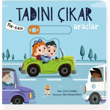 TeknoKapsül Sincap Kitap Tadını Çıkar Araçlar | Tak-Çıkar Araçlar Kitabı Eğitici Puzzle Kitap 0-3 Yaş
