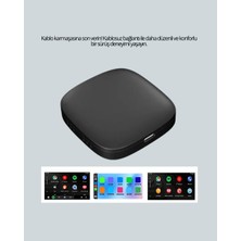 Belle Fusion Mey Ithalat® 5.8ghz Wifi Destekli Kablosuz Android Auto Dönüştürücü Yeni Nesil