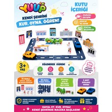 Marka Aden Oyuncak My City Otoyol Puzzle Seti Adn-3413