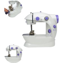 Belle Fusion Mey Ithalat® Pedallı Mini Dikiş Makinesi Çift Makara Kilitli Dikiş