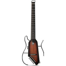 Donner Hush I Evo2 Travel Gitar (Sunburst)