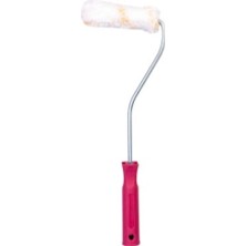 Belle Fusion Mey Ithalat® Profesyonel Mini Boya Rulosu 10 cm Boya Fırça Seti 6 Yedek Rulo Hediyeli