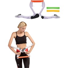 Belle Fusion Mey Ithalat® Evde Spor Için Direnç Bantlı Üst Vücut Egzersiz Aleti