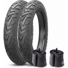 Heugers Cst 20X4.00 Ride Ambro Fat Bike Lastik Seti 2 Dış 2 Iç Zırhlı Ön Arka Komple Bisiklet Lastik Takımı