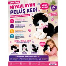 Marka Gran Toys Pelüş Sesli Kedi Fk-2205