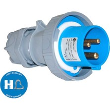 TP Elektrik Tp Electric 3021-301-0900 3X16A Cee Norm Düz Fiş Hızlı Bağlantı IP67