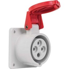 Mete Enerji T13693V 4X16A IP44 Makine Prizi Düz Vidalı Bağlantı 380-415 V