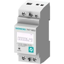 Siemens 7KT1653 7kt PAC1600 Enerji Ölçer Monofaze 63A M-Bus Haberleşme Fonksiyonlu