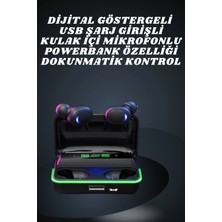 Astraltech Ikili Bluetooth Kulaklık Dijital Göstergeli Uzun Pil Ömrü Yüksek Ses Kaliteli