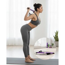 Belle Fusion Mey Ithalat® Pilates Bar Direnç Çubuğu Kas Tonlama ve Esneklik Artırıcı Tasarım