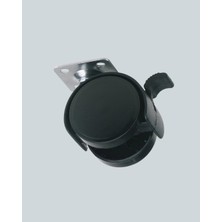 Belle Fusion Mey Ithalat® Kilitli Mini Tekerlek Ayak 4 cm 4’lü Set
