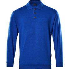 Mascot Triniad Pamuklu Poolo Yaka Sweatshirt