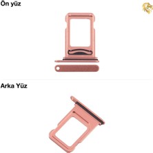 Arsking Iphone 17 Pro Sim Yuvası (Turuncu), Sim Tepsisi, Sim Aparat, Sim Yeri, Sim Tray, Çift, Ikili, Çiftli, Dual, Sim Çekmecesi 17 Pro Uyumlu