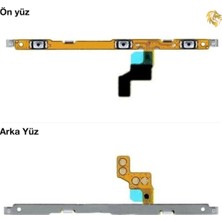 Arsking Samsung Galaxy A40S Yan Ses Filmi Yan Ses Film Kablosu Ses Açma-Kapama Film Kablosu Ses Film Kablosu Ses Açma Soketi