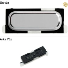 Arsking Samsung Galaxy S4 Mini Home Tuşu Beyaz Parmak Izi Butonu Açma-Kapama Butonu Açma-Kapama Tuşu Yan Güç Tuşu Power Tuşu Home Tuşu Touch Id Parmak Izi Sensörü ile Uyumlu