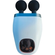 Belle Fusion Mey Ithalat® Çift Başlıklı Şarjlı Masaj Robotu