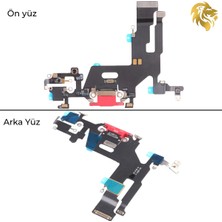 Arsking Iphone 11 Orijinal Şarj Bordu Şarj Filmi Fleksi Şarj Soketi C/c Flex Şarj Bordu Mikrofonu Şarj Portu 11 Uyumlu Şarj Girişi (Kırmızı) Şarj Bordu Şarj Film Kablosu Şarj Soketi Bağlantı Kablosu