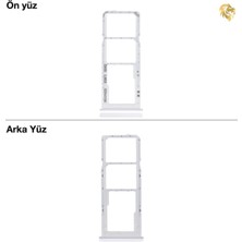 Arsking Samsung Galaxy A30S Sim Iç Yuvası Çiftli ile Uyumlu Beyaz Çiftli Sim Yuvası Ikili Sim Tepsisi Çiftli Sim Aparatı Dual Sim Çekmecesi