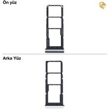 Arsking Samsung Galaxy A21S Sim Iç Yuvası Çiftli ile Uyumlu Siyah Çiftli Sim Yuvası Ikili Sim Tepsisi Çiftli Sim Aparatı Dual Sim Çekmecesi