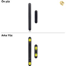 Arsking Samsung Galaxy A33 Tuş Takımı ile Uyumlu Siyah Düğme Seti Tuş Takımı Buton Açma-Kapama Düğmesi