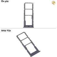 Arsking Samsung Galaxy A23 Sim Iç Yuvası Çiftli ile Uyumlu Siyah Çiftli Sim Yuvası Ikili Sim Tepsisi Çiftli Sim Aparatı Dual Sim Çekmecesi