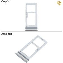 Arsking Samsung Galaxy A52S Sim Iç Yuvası Çiftli ile Uyumlu Gümüş Çiftli Sim Yuvası Ikili Sim Tepsisi Çiftli Sim Aparatı Dual Sim Çekmecesi