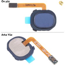 Arsking Samsung Galaxy A20E Parmak Izi Filmi ile Uyumlu Mavi Parmak Izi Film Kablosu Parmak Izi Sensörü Filmi Home Tuşu Film Kablosu Touch Id Film Kablosu Parmak Izi Soketi