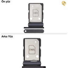 Arsking Samsung Galaxy A36 Sim Iç Yuvası Çiftli ile Uyumlu Siyah Çiftli Sim Yuvası Ikili Sim Tepsisi Çiftli Sim Aparatı Dual Sim Çekmecesi