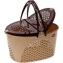 Belle Fusion Mey Ithalat® Küçük Oval Piknik Sepeti
