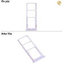 Arsking Samsung Galaxy A22 4g Sim Iç Yuvası Çiftli ile Uyumlu Mor Çiftli Sim Yuvası Ikili Sim Tepsisi Çiftli Sim Aparatı Dual Sim Çekmecesi