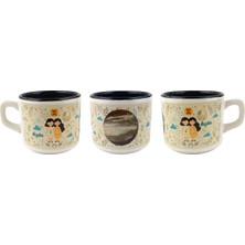 Palto Tasarım Kişiye Özel Ikizler Burcu Tasarımlı Beyaz Burc Kupa - Hediyelik Kupa Fincan Mug