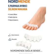 Belle Fusion Mey Ithalat® ****  1164 Silikon Parmak Arası Geçmeli Makara