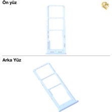 Arsking Samsung Galaxy A23 Sim Iç Yuvası Çiftli ile Uyumlu Mavi Çiftli Sim Yuvası Ikili Sim Tepsisi Çiftli Sim Aparatı Dual Sim Çekmecesi