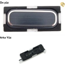 Arsking Samsung Galaxy S4 Mini Home Tuşu Lacivert Parmak Izi Butonu Açma-Kapama Butonu Açma-Kapama Tuşu Yan Güç Tuşu Power Tuşu Home Tuşu Touch Id Parmak Izi Sensörü ile Uyumlu