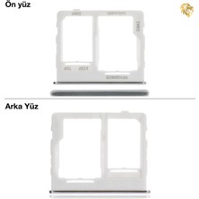 Arsking Samsung Galaxy A32 5g Sim Iç Yuvası Çiftli ile Uyumlu Beyaz Çiftli Sim Yuvası Ikili Sim Tepsisi Çiftli Sim Aparatı Dual Sim Çekmecesi