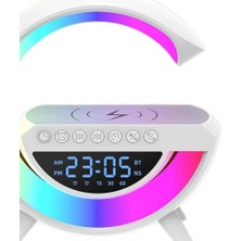 Belle Fusion Mey Ithalat® Bluetooth Hoparlör Rgb Aydınlatmalı USB Tf Kart Fm Özellikli