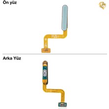 Arsking Samsung Galaxy A22 4g Parmak Izi Filmi ile Uyumlu Yeşil Parmak Izi Film Kablosu Parmak Izi Sensörü Filmi Home Tuşu Film Kablosu Touch Id Film Kablosu Parmak Izi Soketi