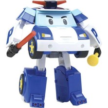 Belle Fusion Mey Ithalat® Polı MRT-685 Sesli ve Işıklı Robocar Poli Büyük Transforming Robot Poli