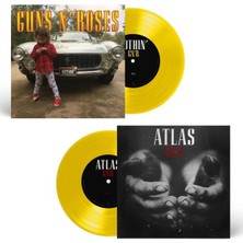 Ekinoks Plak Guns N' Roses - Nothin' / Atlas, 7", 45LIK Plak