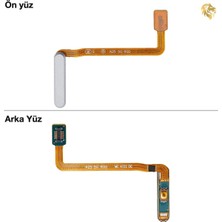 Arsking Samsung Galaxy A25 Parmak Izi Filmi ile Uyumlu Fantezi Mavi Parmak Izi Film Kablosu Parmak Izi Sensörü Filmi Home Tuşu Film Kablosu Touch Id Film Kablosu Parmak Izi Soketi